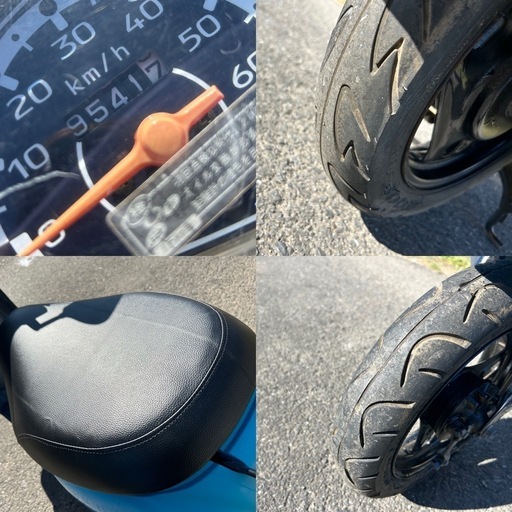 ⭐️レッツ4低燃費FIモデル⭐️バッテリー・シート・プラグ・リレー