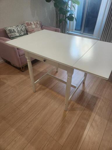 廃盤品希少】IKEA イケア INGATORP インガートルプ ない ホワイト