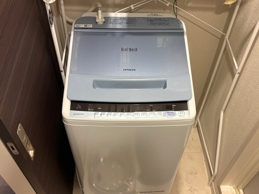 ☆美品￥13,800！YAMADA 7.0kg洗濯機 家電 2023年製 YWM-T70H1型 【BK056】