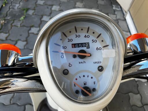 ホンダ DIO-6 2007年式 AF62 キャブ車 銀 エンジン始動・灯火類OK！