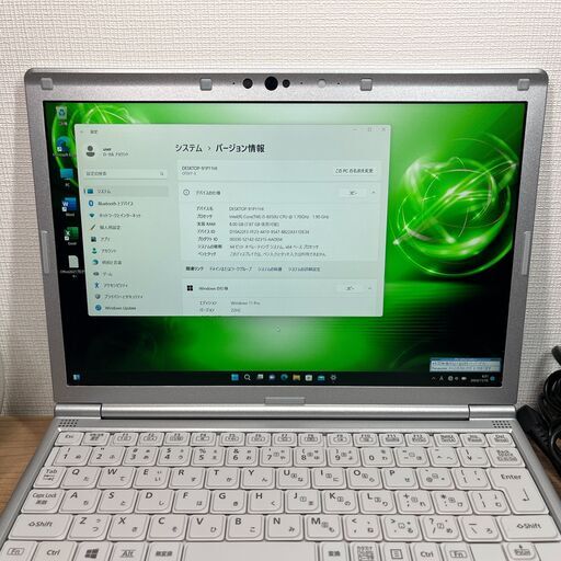 使用時間僅か60H＞1134軽量 Panasonic レッツノート CF-SV7 8GB/SSD256