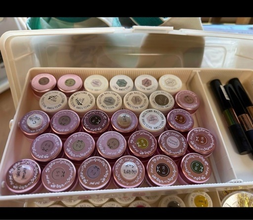 ジェルネイルセット♡まとめ売り パラジェル 他142個 収納ケース付き