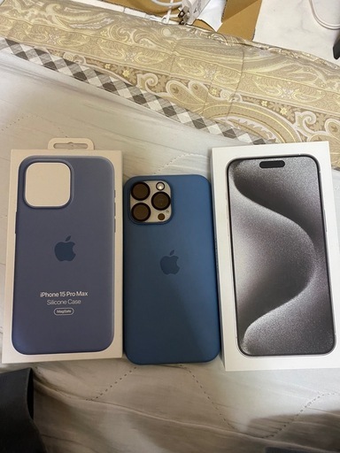 iPhone15ProMax 256GB ブルーチタニウム 値下げ アメリカ版iPhone 15