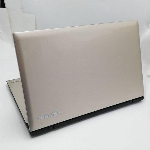 赤字覚悟 高速SSD Windows11済 17.3型ワイド 金 ノートパソコン 東芝