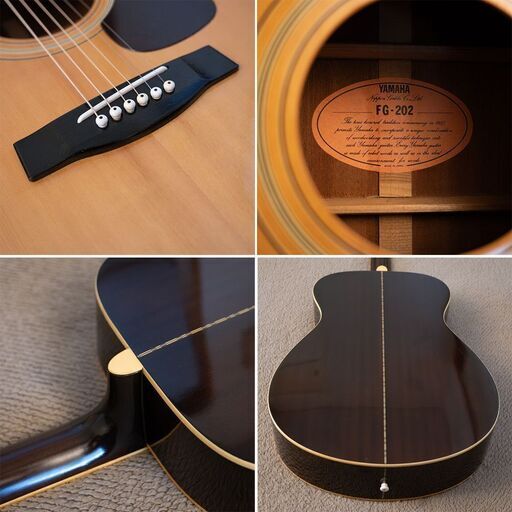 1971年製FG-2000 YAMAHA FG-202 1977 極上極美品