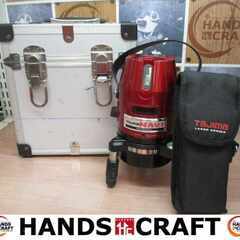タジマ GT4Ti 赤 レーザー墨出し器 中古品 受光器 保護メガネ付き【ハンズクラフト宜野湾店】 タジマ GT4Ti 赤 レーザー墨出し器 中古品 受光器 保護メガネ付き