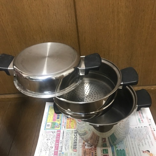 【値下げしました】ステンレス鍋