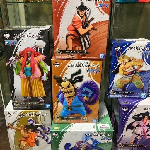 ワンピース赤鞘9人フィギュア まとめ売り】ワンピース フィギュア