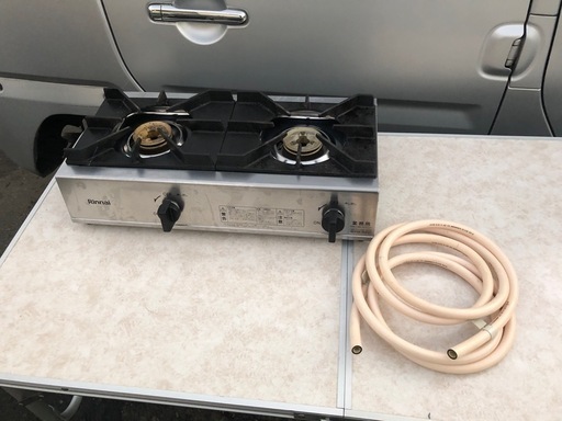 Rinnai リンナイ ガステーブル RSB-211A 都市ガス 2023年製 ガスコンロ 2口 業務用 厨房 店舗 飲食店