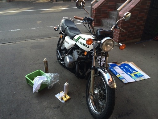 国内物 KH400 当時物 KAWASAKI ムラカミ菅