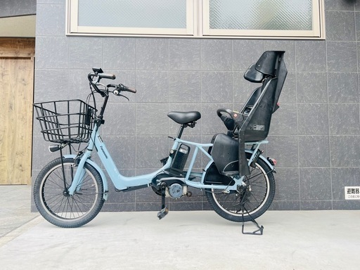 大阪府子供乗せパナソニック電動アシスト自転車 チャイルドシート付き