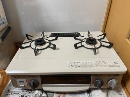 ガスコンロ　Rinnai プロパンガス用
