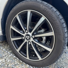 本日13時受付終了 215/60 R17 スタッドレス 4本セット ウェッズ ライツレー