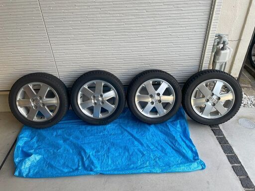 スズキ純正アルミホイール+スタッドレス 4本セットブリジストン☆ST20 