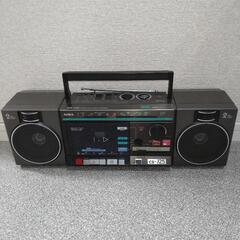 レトロ AIWA アイワ CS-J25 FM/AM ラジカセ 当時物 昭和