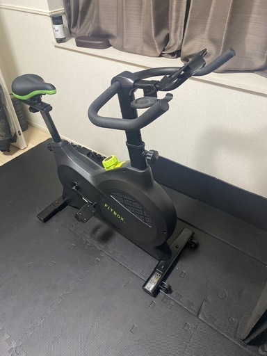 FITBOX 第3世代 フィットネスバイク エアロバイク スピンバイク 静音 