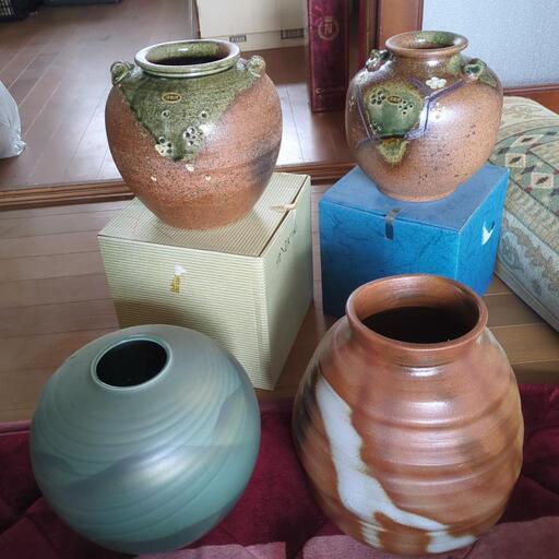 花瓶〜信楽焼〜