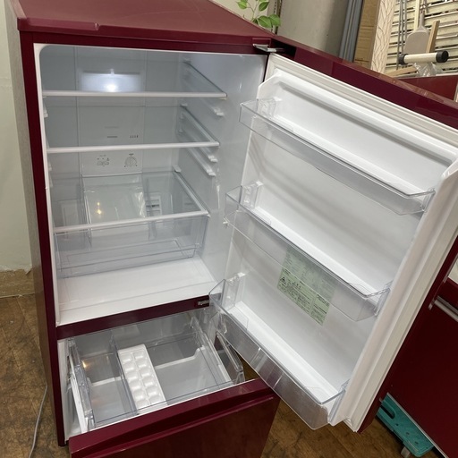 ♦️ AQUAノンフロン冷凍冷蔵庫 【2017年製】AQR-18G AQUAアクア