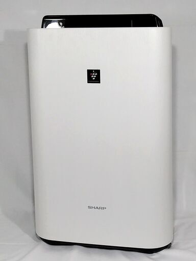 △ B SHARP シャープ 加湿空気清浄機 KC-G50-W 2018年製 動作確認済 表面に劣化有り