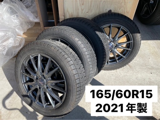 165/60r15 ヨコハマ アイスガード7 iG70 2本 2024年製 6431 