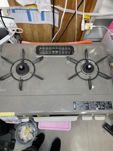 キッチン家電 LPガス ガスコンロ 6ヶ月保証付き