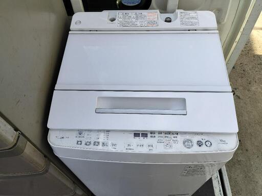 東芝洗濯機10キロ2020年式