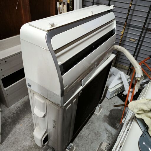 状態並品 三菱 2.5kw 2017年製造 MSZ-ZW2517-W + Panasonic 4.0kw 2016 