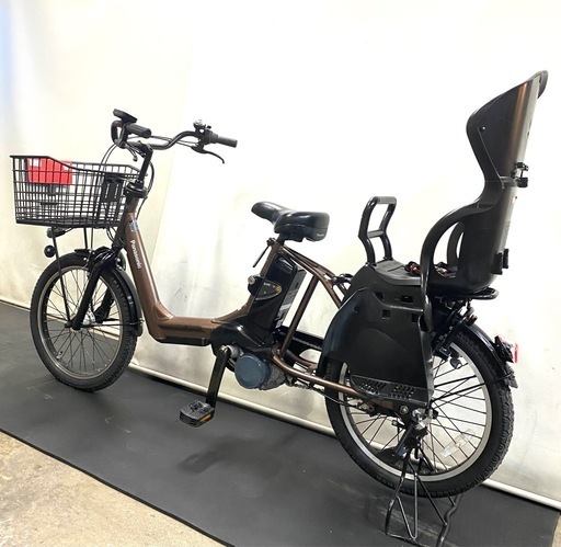 1都4県全域送料無料 業界最長12ヶ月保証 電動アシスト自転車 パナソニック ギュットアニーズ 20インチ 子供乗せ 茶色 g1121 1都4県全域送料無料 業界最長12ヶ月保証 電動アシスト自転車