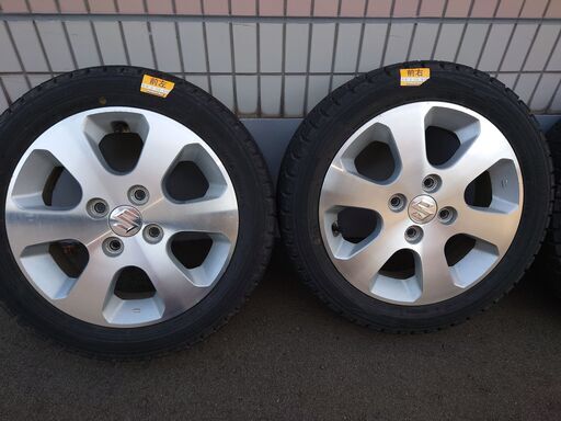 165／55R14 スズキ純正ホイール タイヤ4本 グッドイヤー HIFLY 