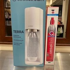 新品未使用　soda stream TERRA ［ソーダストリームガス付き］