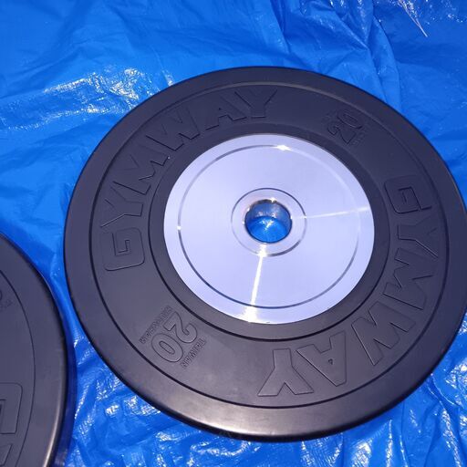 12/16まで ①GYMWAY コンペティションバンパープレート 25kg 1枚 2026