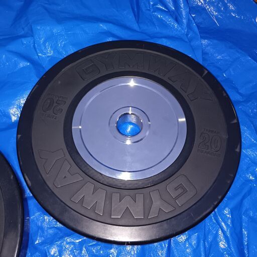 ② GYMWAY 20kg バンパープレート ② GYMWAY バンパープレート 20kg 1