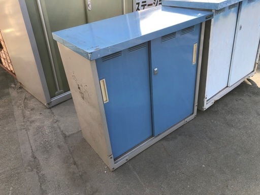 スチール収納庫 小型物置 CORIPPER  91cm×50cm×高さ89cm