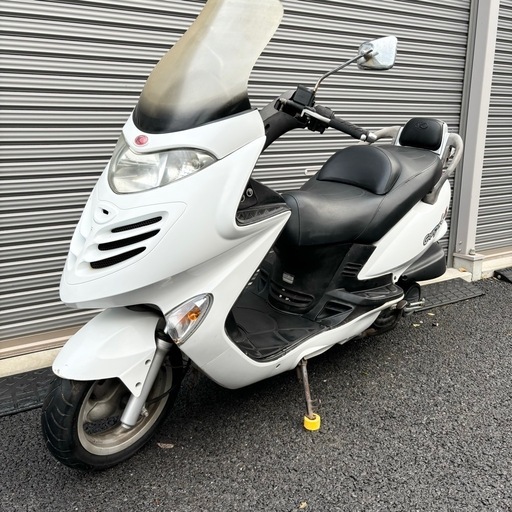 3028.大柄な一台　キムコ　グランドディンク150z バッテリー新品　高速も乗れる　千葉県柏市　即日配送、自走引き取りも可能