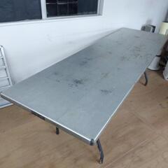 アルミテーブル 家具の中古が安い！激安で譲ります・無料であげます  