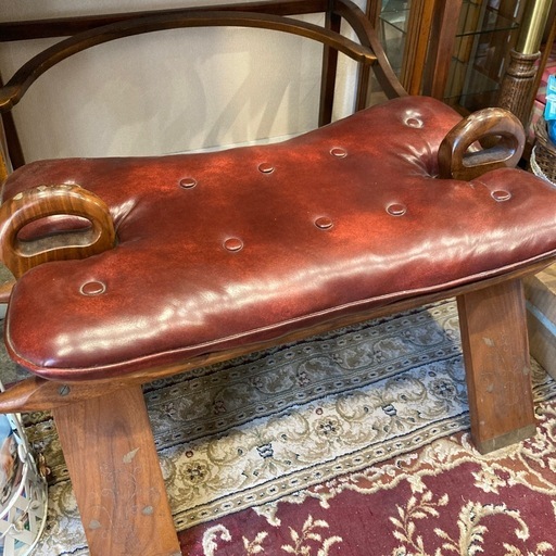 希少 maruni KENT-COURT シリーズ  花柄スツール マルニ ケントコート ① 希少 maruni KENT-COURT シリーズ 花柄スツール マルニ ケントコート ②