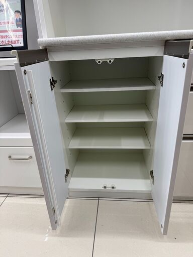 ☕2面レンジボード☕NITORI☕アルミナ2☕食器棚☕キッチン収納