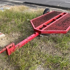 長野飯山発)スノーモービル運搬コンバイントレーラー 長野飯山発)スノーモービル運搬コンバイントレーラー