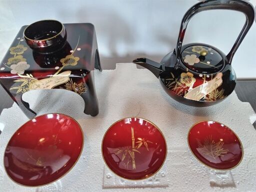 会津塗 会津漆器 重箱 三段重 お重 お屠蘇セット 屠蘇器セット