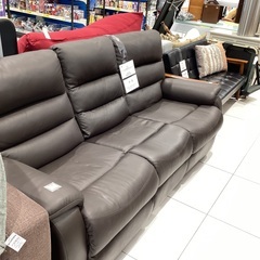 本革３人掛けソファ【軽トラック貸出OK】 本革3人掛けソファ【軽トラック貸出OK】