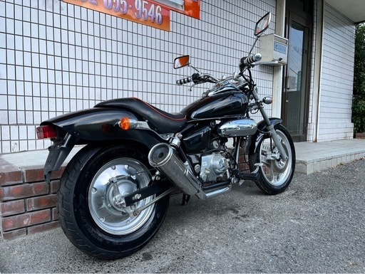 ★20万円　マグナ50 セル1 実働車　ホンダ　原付　マグナ　黒 ☆20万円 マグナ50 セル1 実働車 ホンダ 原付 マグナ 黒