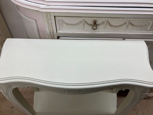 アンティーク ロココ調 テーブル フラワースタンド コンソール サイド