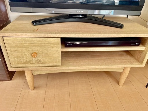 木製テレビ台 \nナチュラル