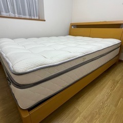 中古】一宮市のダブルベッドを格安/激安/無料であげます・譲ります  