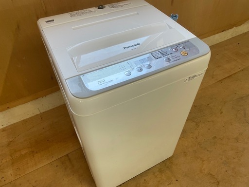 111990 パナソニック5.0kg洗濯機2017年製 縦型洗濯乾燥機 NA-FW100K7