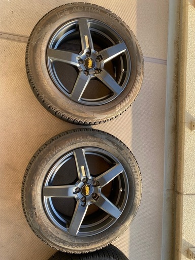 送料無料 スタッドレスタイヤホイール 4本セット 225/60R18 100Q ヨコハマ アイスガード7(IG70) レイズ ホムラ 2X7FT 18 送料無料 スタッドレスタイヤホイール 4本セット 225⁄60R18 100Q