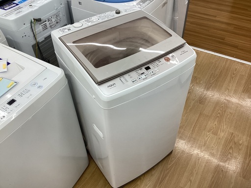 トレファクマーケット久喜店】7.0kg 全自動洗濯機 AQUA AQW-GV70G(W) 7.0