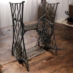 シンガー/SINGER 鉄脚 網目 足踏み アンティーク /SL2