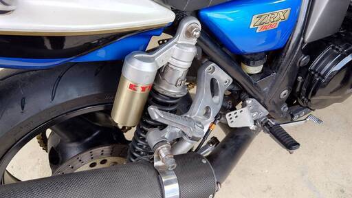 ☆彡KAWASAKI・カワサキ・ZRX400・ZR400E・フロントフォーク・部品取り