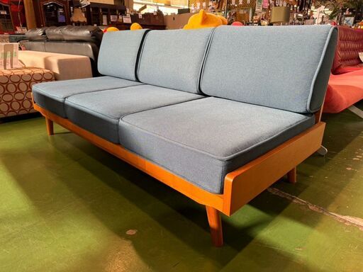 ヤ取終了11/3】≪zy457≫ミサワ/unico/ウニコ 3人掛け ファブリック